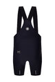 SANTINI Pantaloni scurți de ciclism cu bretele - TOUR DE FRANCE - BIB SHORTS - negru