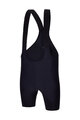 SANTINI Pantaloni scurți de ciclism cu bretele - TOUR DE FRANCE - BIB SHORTS - negru