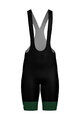 SANTINI Pantaloni scurți de ciclism cu bretele - TOUR DE FRANCE - BIB SHORTS - negru