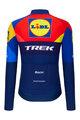 SANTINI Tricou de cilism pentru iarnă cu mânecă lungă - LIDL TREK 2025 - multicolor