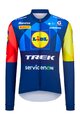 SANTINI Tricou de ciclism cu mânecă lungă de vară - LIDL TREK - LONG-SLEEVE JERSEY