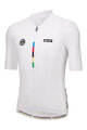 SANTINI Tricou de ciclism cu mânecă scurtă - UCI WORLD CHAMPION - alb