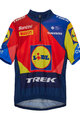 SANTINI Tricou de ciclism cu mânecă scurtă - LIDL TREK 2025 - multicolor