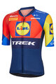 SANTINI Tricou de ciclism cu mânecă scurtă - LIDL TREK 2025 - multicolor