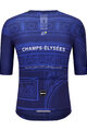 SANTINI Tricou de ciclism cu mânecă scurtă - TDF ARRIVÉE ARC DE TRIOMPHE - albastru