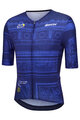SANTINI Tricou de ciclism cu mânecă scurtă - TDF ARRIVÉE ARC DE TRIOMPHE - albastru