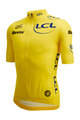 SANTINI Tricou de ciclism cu mânecă scurtă - TOUR DE FRANCE - YELLOW JERSEY - galben