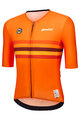 SANTINI Tricou de ciclism cu mânecă scurtă - UCI WORLD CHAMPION NETHERLANDS - portocaliu