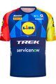 SANTINI Tricou de ciclism cu mânecă scurtă - LIDL TREK - TECHNICAL T-SHIRT