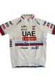 PISSEI Tricou de ciclism cu mânecă scurtă - UAE TEAM EMIRATES 2024 CHAMPION SLOVENIA REPLICA JR - alb