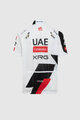 PISSEI Tricou de ciclism cu mânecă scurtă - UAE TEAM EMIRATES - XRG 2026 REPLICA JUNIOR - alb/negru/roșu