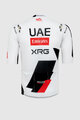 PISSEI Tricou de ciclism cu mânecă scurtă - UAE TEAM EMIRATES - XRG 2026 REPLICA - alb/negru/roșu