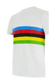 SANTINI Tricou de ciclism cu mânecă scurtă - UCI OFFICIAL WORLD CHAMPION KID - multicolor
