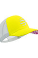 COMPRESSPORT Șapcă de ciclism - TRUCKER CAP - galben/gri