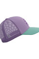 COMPRESSPORT Șapcă de ciclism - TRUCKER CAP - mov/verde deschis