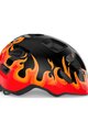 MET Cască de ciclism - HOORAY - negru/roșu