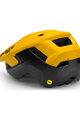 MET Cască de ciclism - TERRAE MIPS - galben/negru