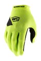 100% SPEEDLAB Mănuși cu degete lungi de ciclism - RIDECAMP - negru/galben