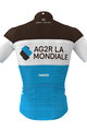 ROSTI Tricou de ciclism cu mânecă scurtă - AG2R 2019  - albastru/alb/maro