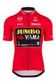 AGU Tricou de ciclism cu mânecă scurtă - JUMBO-VISMA 2019 - roșu