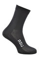 AGU Șosete clasice de ciclism - WINTER MERINO 2PACK - negru