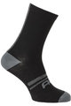 AGU Șosete clasice de ciclism - WINTER MERINO - negru