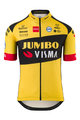 AGU Tricou de ciclism cu mânecă scurtă - JUMBO-VISMA 2020 - galben/negru