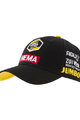 AGU Șapcă de ciclism - JUMBO-VISMA 2020 - negru