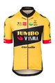 AGU Tricou de ciclism cu mânecă scurtă - JUMBO-VISMA 2022 - negru/galben