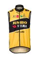 AGU Vestă de ciclism - JUMBO-VISMA 2022 - galben/negru