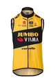 AGU Vestă de ciclism - JUMBO-VISMA 2023 - negru/galben