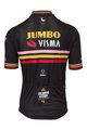 AGU Tricou de ciclism cu mânecă scurtă - JUMBO-VISMA TRIPLE VICTORY 2023 - negru