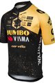 AGU Tricou de ciclism cu mânecă scurtă - JUMBO-VISMA VELODROME TDF 2023 - galben/negru