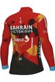 ALÉ Tricou de cilism pentru iarnă cu mânecă lungă - BAHRAIN VICTORIOUS 2023 WNT - roșu/albastru/galben/negru