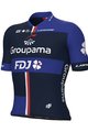 ALÉ Tricou de ciclism cu mânecă scurtă - GROUPAMA FDJ 2023 - alb/roșu/albastru