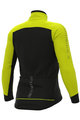 ALÉ Jachetă termoizolantă de ciclism - FONDO WINTER - negru/galben