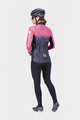 ALÉ Jachetă termoizolantă de ciclism - PR-S GRADIENT LADY - negru/roz
