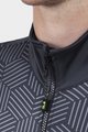 ALÉ Jachetă termoizolantă de ciclism - SOLID CROSS - gri/negru