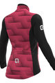 ALÉ Jachetă termoizolantă de ciclism - SOLID SHARP LADY WNT - roz/negru