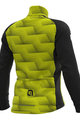 ALÉ Jachetă și pantaloni de iarnă de ciclism - SOLID SHARP WINTER - negru/galben