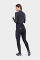 ALÉ Pantaloni de ciclism lungi fără bretele - ESSENTIAL LADY WNT - negru