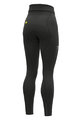 ALÉ Pantaloni de ciclism lungi fără bretele - ESSENTIAL LADY WNT - negru