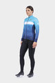ALÉ Tricou și pantaloni de iarnă de ciclism - PR-R STARS LADY WNT - negru/albastru deschis