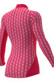 ALÉ Tricou de ciclism cu mânecă lungă - INTIMO CUBES LADY - roz