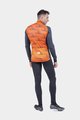 ALÉ Jachetă termoizolantă de ciclism - SOLID SHARP - portocaliu/negru