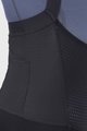 ALÉ Pantaloni de ciclism lungi cu bretele - FUTURE WARM LADY - negru