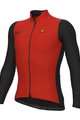 ALÉ Jachetă termoizolantă de ciclism - FONDO 2.0 SOLID - roșu/negru
