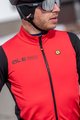 ALÉ Jachetă termoizolantă de ciclism - FONDO 2.0 SOLID - roșu/negru