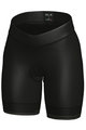 ALÉ Pantaloni scurți de ciclism fără bretele - CLASSICO RL LADY - negru