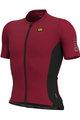 ALÉ Tricou de ciclism cu mânecă scurtă - RACE - bordo